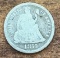 1875 United States seated Liberty Dime