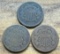 1864-1865-1866 United States Two Cent Pieces