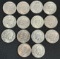 (14) Eisenhower $1 Coins