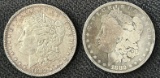 1882 & 1882-O Morgan Silver Dollars
