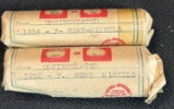1953 & 1954 Uncirculated Jefferson Nickel Rolls
