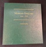 1892-1921 Morgan Dollar Album - Volume 2 - Empty