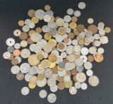 Assortment of Various Foreign Coins