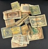 Various Foreign Currency Paper Notes
