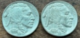 (2) 1935-S Buffalo Nickels - Nice Coins!