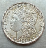 1902-O Morgan Silver Dollar - Near Uncirculated
