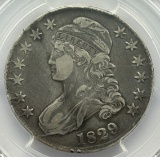 1829 United States Capped Bust Half Dollar - PCGS VF Detail