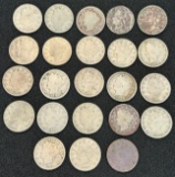 Set of (23) Liberty V Nickels -- Various Dates