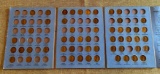 Partially Complete Lincoln Wheat Cent Album (1909-1940) --- 55 Coins