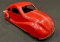 NYLINT RED PRESSED STEEL WIND UP CAR - FIRST TOY NYLINT MADE