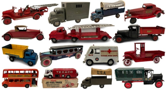 JIM LAMPE COLLECTION - PRESSED STEEL TOY AUCTION