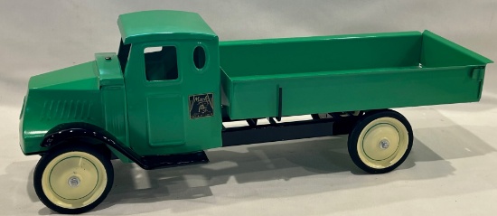 EARLY STEELCRAFT PRESSED STEEL "MACK" TRUCK - RESTORED