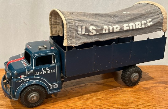 MARX LUMAR PRESSED STEEL "US AIR FORCE" TRANSPORT TRUCK