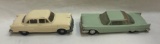 (2) PLASTIC MODEL CARS -- FORD & CHRYSLER