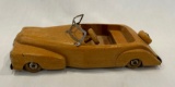 UNUSUAL WOODEN CAR - 12 INCHES LONG