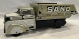 MARX SAND & GRAVEL TIN LITHO DUMP TRUCK