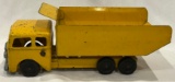 ROBERTS PRESSED STEEL YELLOW DUMP TRUCK