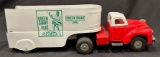 GREEN GIANT PEAS -- STEEL TRAILER AND TRUCK