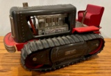 VINTAGE BATTERY OPERATED 1200 TRACKED DOZER TRACTOR