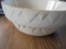 OLD AND LARGE DOUGH BOWL - FANCY STONEWARE DETAIL