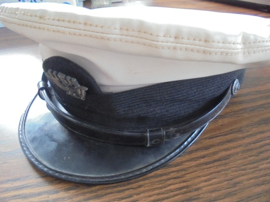 VINTAGE US NAVY HAT-SEE PHOTO'S FOR MORE DETAIL