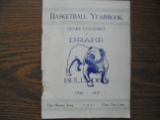 1936-37 BASKETBALL YEAR BOOK FROM 