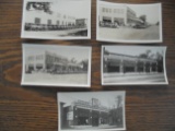 (5) 1928 POST CARD SIZED REAL PHOTO'S 