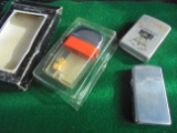 (3) OLD CIGARETTE LIGHTERS FOR ONE LOT-NOS SCRIPTO IN BOX