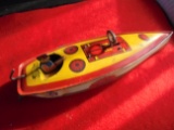 OLD TOY SPEED BOAT 