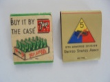 TWO VINTAGE MATCH BOOKS 