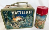 BATTLE KIT LUNCH BOX w/ THERMOS 1960'S ?
