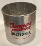 THOMPSON'S MALTED MILK CONTAINER