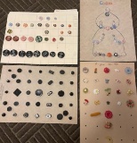 COLLECTION OF BUTTONS