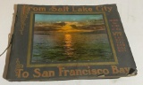 SALT LAKE CITY TO SAN FRANCISCO BAY - WESTERN PACIFIC RAILWAY - COLOR VIEWS