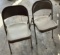 (2) Folding Chairs