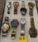 LOT OF MISC. WRIST WATCHES