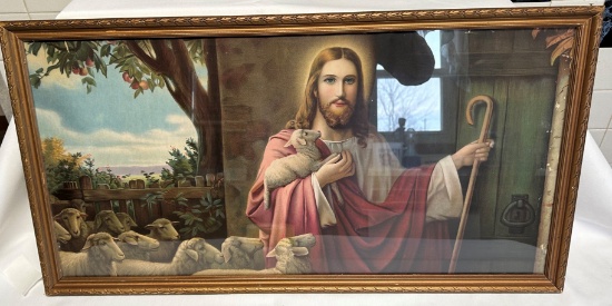 Jesus The Shephard Framed Picture