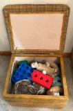 Toy Box w/ Various Toys