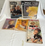 Vintage Magazines - Post & The Good House Keeping