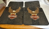 (2) Harley-Davidson Car Floor Mats