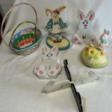 Various Easter Home Décor Pieces -- Vintage