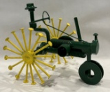 UNIQUE CUSTOM MADE TRACTOR - MADE FROM NAILS - WASHERS - BOLTS