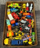 Box Lot of Misc. Mini Cars - Matchbox-Hotwheels- Etc.