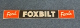 FOXBILT FEEDS ADVERTISING SIGN