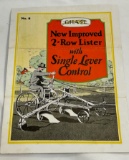 CHASE 2-ROW LISTER SALES BROCHURE - 