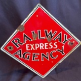 RAILWAY EXPRESS AGENCY SIGN