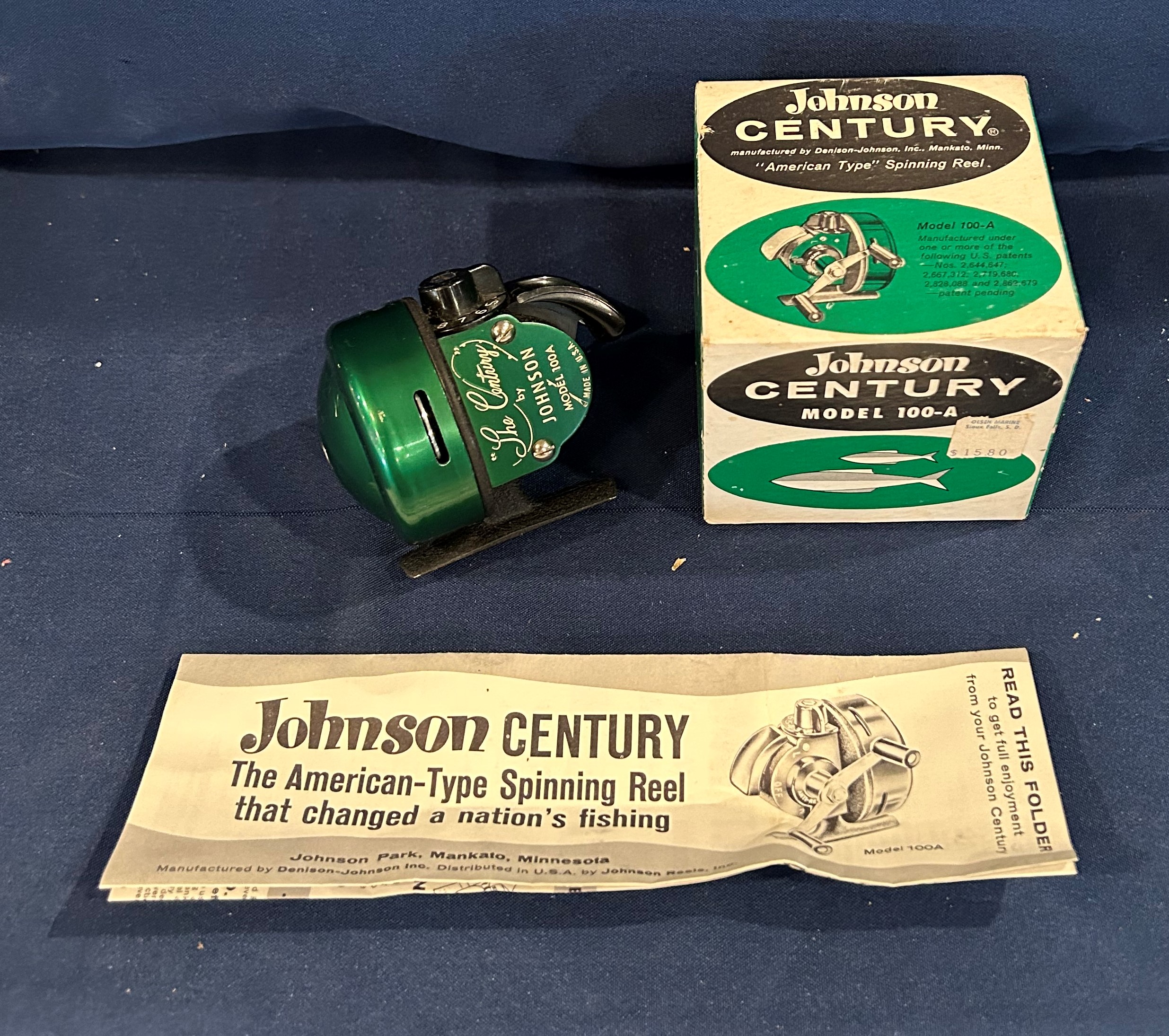 Johnson Century Model 100-A Fishing Reel - New