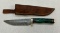 Damascus Steel Fixed Blade Knife with Sheath