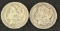 (2) US Morgan Silver Dollars - 1881-O & 1889-O