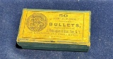 E. Remington & Sons .32 Cal Bullets Two Piece Box